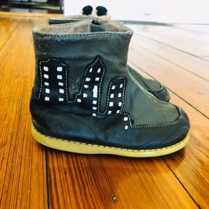 Livie and Luka Leather Unisex Skyline Boots